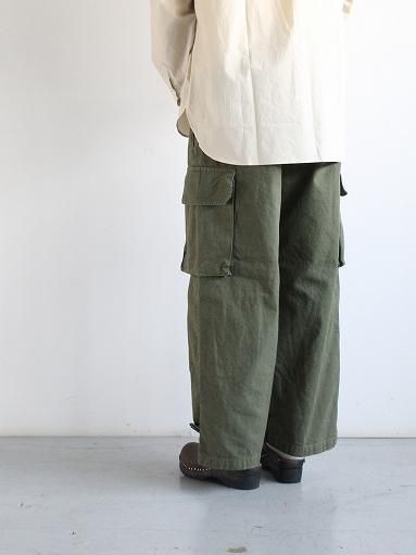 OUTIL PANTALON BLESLE / OLIVE (MENS & LADIES)