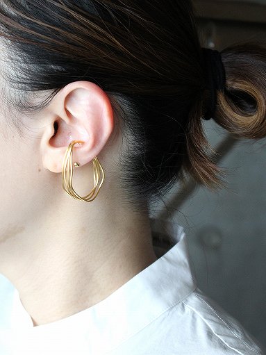 _Fot（フォート）round wire earring L _ strings (イヤーカフ / 1209a_cl)