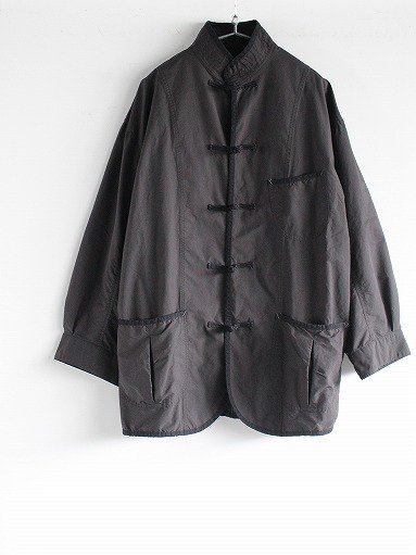 Porter Classic WEATHER CHINESE COAT / BLACK