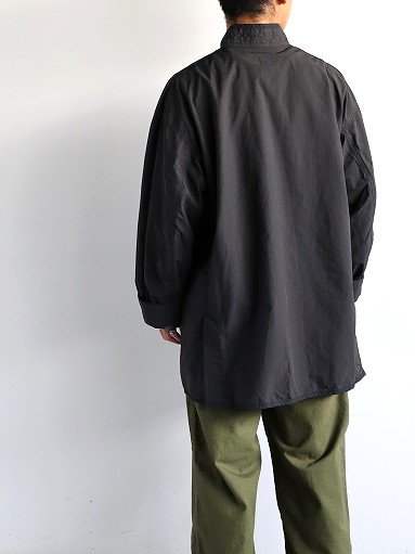 Porter Classic WEATHER CHINESE COAT / BLACK