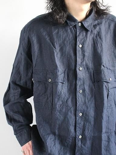 Porter ClassicROLL UP LINEN SHIRT