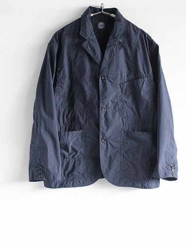 Porter Classic POPLIN TAILORED JACKET / NAVY