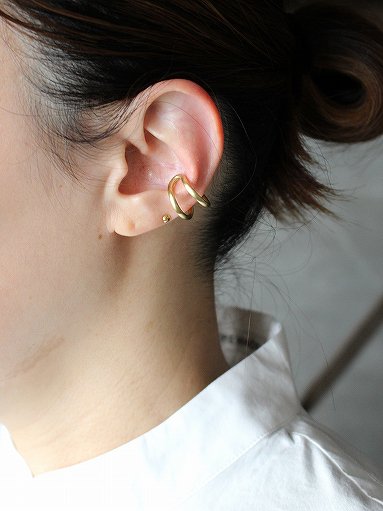 _Fot（フォート）round wire earring _ double (イヤーカフ / 1103a_d)