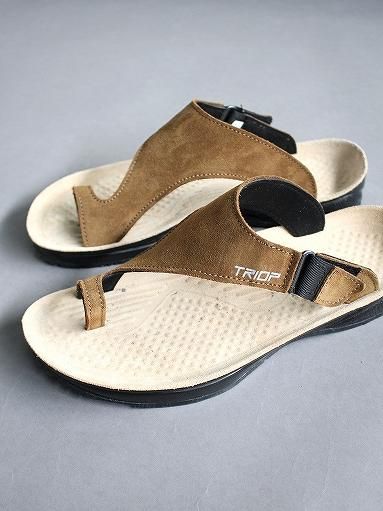 TRIOP SLIPPER - ZENI / Tabacco