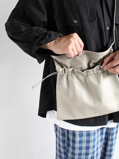 Hender Scheme cow red cross bag big - ショルダーバッグ