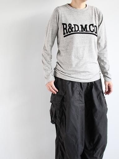 R&D.M.Co-(オールドマンズテーラー) R&D.M.Co- LOGO T-SHIRT (no.5586)