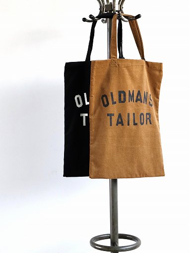 OLDMAN'S TAILOR OMT PRINT TOTE BAG / CORDUROY (no.1035)