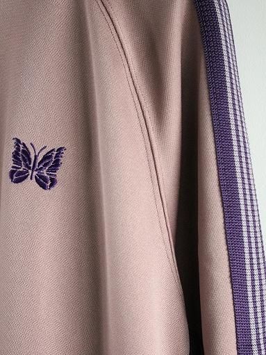 NEEDLES Track Jacket - Poly Smooth / Taupe (ニードルズ トラック 