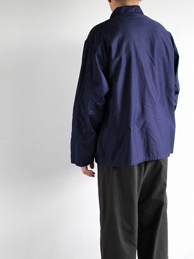 blurhmsROOTSTOCK Light Moleskin Work Jacket - PurpleNavy