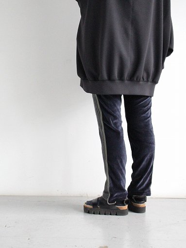 NEEDLES(ニードルズ) Narrow Track Pant - C/PE Velour / Navy