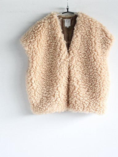 RHODOLIRION (ロドリリオン) Bolero - Eco Fur / Beige