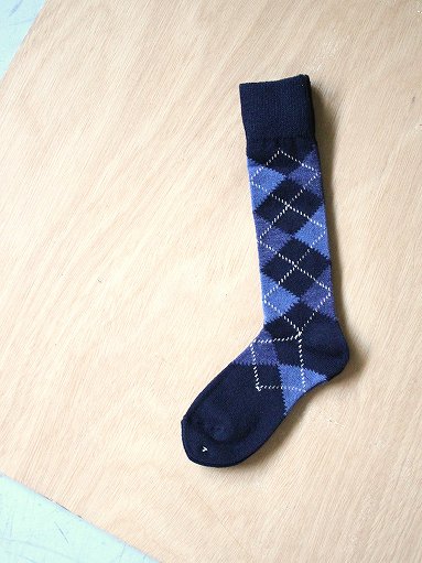 R＆D.M.Co- / OLDMAN'S TAILOR (オールドマンズテーラー) ARGYLE SOCKS (アーガイルソックス)