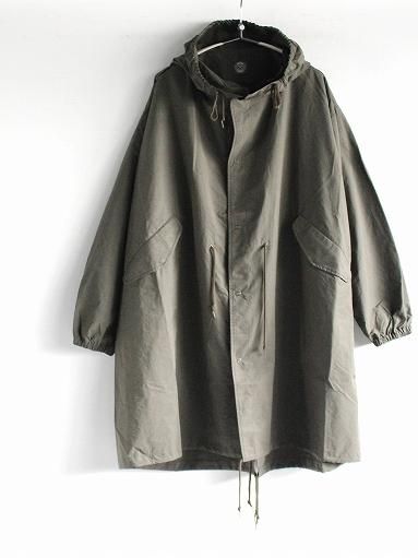 PORTER CLASSIC ポータークラシック PEELED CLOTH. MILITARY COAT ミリタリーコート ジャケット ブルー サイズ3 正規品 / 32438約65cm袖丈