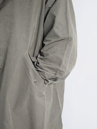 Porter Classic WEATHER MILITARY COAT / OLIVE