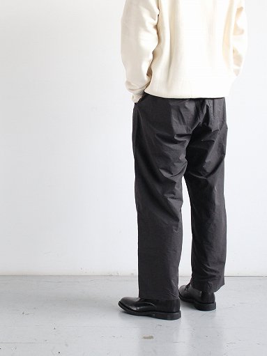 Porter Classic WEATHER BAKER PANTS / BLACK