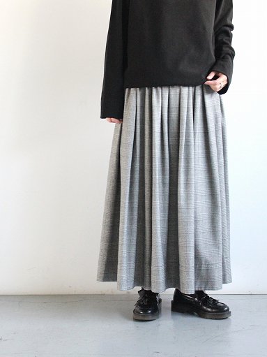 3-1031T♪#RhodolirioN 新品 Long Gathered Skirt 定価26400円 サイズ1