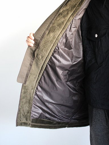 Porter Classic (ポータークラシック) HIGH LOFT FLEECE CHINESE COAT