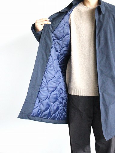 NECESSARY or UNNECESSARY（N.O.UN.）ZIP COAT II / Navy