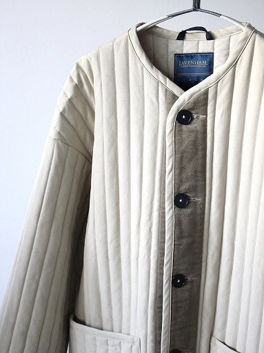 LAVENHAM (ラベンハム) COTTON THORNHAM COAT MENS / BEIGE (SLJ4075)