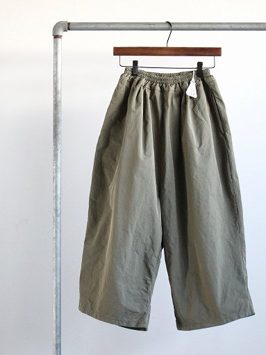 R&D.M.Co- GARMENT DYE GUM PANTS / Khaki