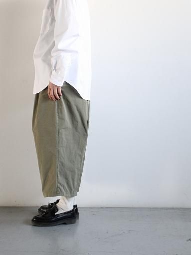 R&D.M.Co- GARMENT DYE GUM PANTS / Khaki (LADIES)