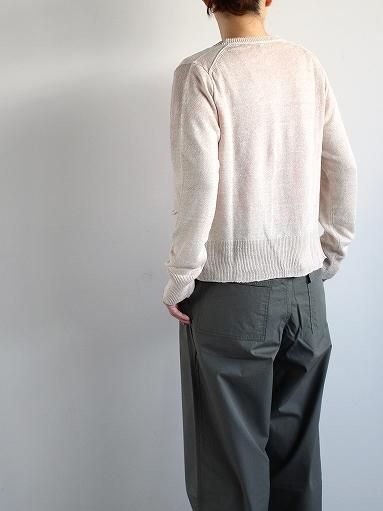 eleven 2nd / イレブンセカンド Silk Plating Linen Cardigan