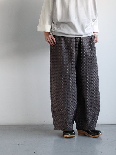 NEEDLES H.D.P. Pant - PE/R/C/S Fine Pattern / Brown