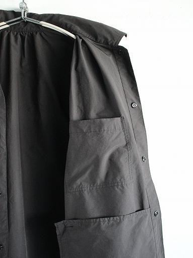 Porter Classic WEATHER GATHERED JACKET / BLACK