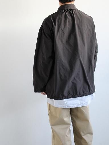 Porter Classic WEATHER GATHERED JACKET / BLACK