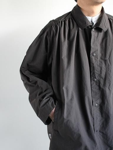 Porter Classic WEATHER GATHERED JACKET / BLACK