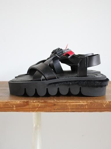 Hender Scheme (エンダースキーマ) meadow sandal / black