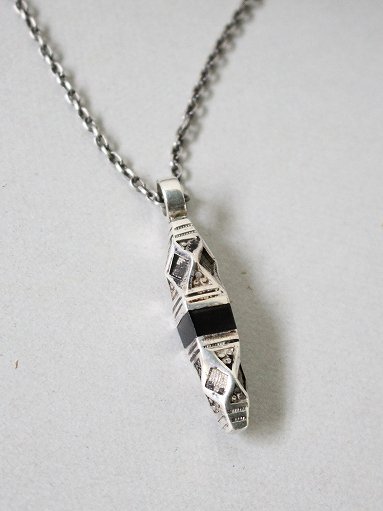 Touareg Silver (トゥアレグシルバー) necklace 01 / Silver & Ebonywood