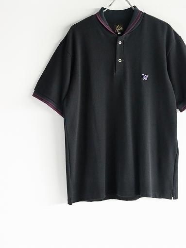 NEEDLES Shawl Collar S/S Polo - Cotton Pique