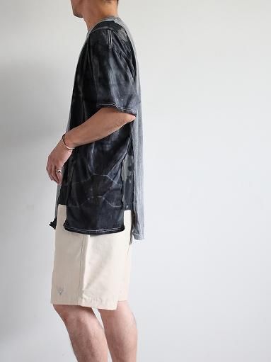 Rebuild By Needles / 5 Cuts S/S Tee - B&W Mishmash