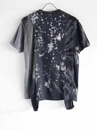 Rebuild By Needles / 5 Cuts S/S Tee - B&W Mishmash