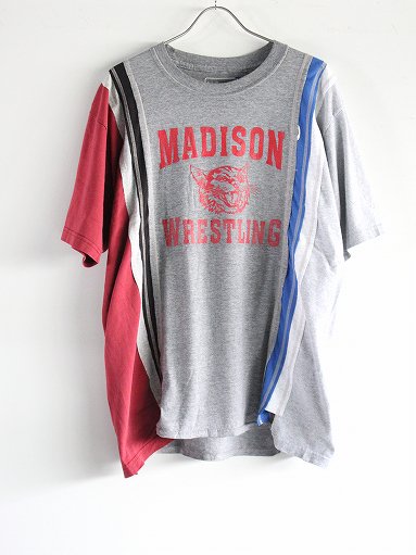 Rebuild By Needles 7 Cuts Wide Tee - College