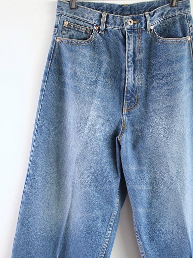 RHODOLIRION (ロドリリオン) 90'Loose Straight Jean Pant / Indigo