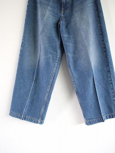 RHODOLIRION (ロドリリオン) 90'Loose Straight Pants / Denim