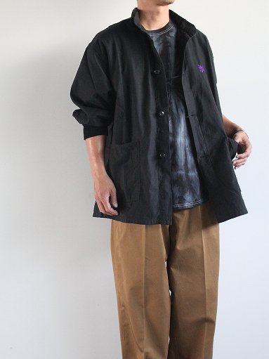 NEEDLES S.C. Army Shirt - Back Sateen (ニードルズ スタンドカラー