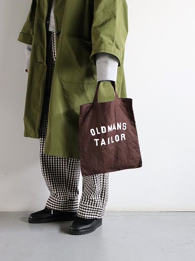 OLDMAN'S TAILOR OMT PRINT MINI BAG / LINEN