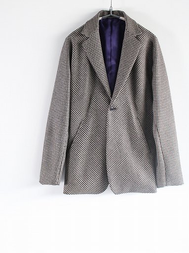 NEEDLES Miles Jacket - Poly Houndstooth / Beige (#NS144)