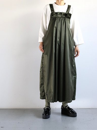 RHODOLIRION (ロドリリオン) Jumper Skirt - Army Twill / Olive