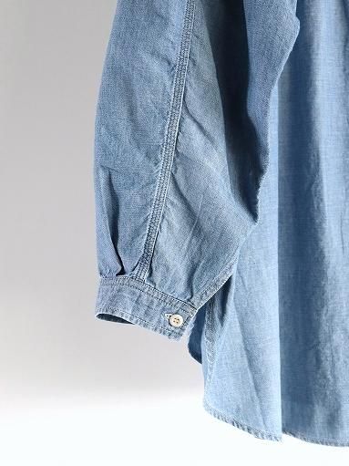 ordinary fits LONG CHAMBRAY SHIRTS / USED