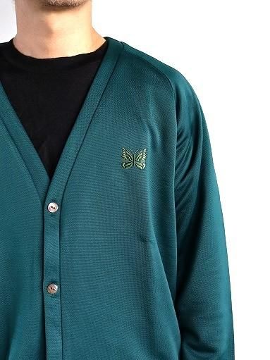 NEEDLES V Neck Cardigan - C/PE BRIGHT JERSEY