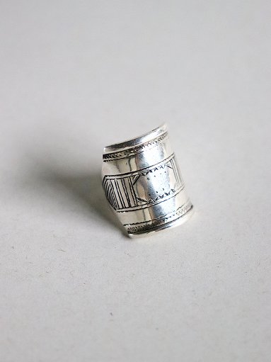 Touareg Silver Ring 12 / Silver (MENS & LADIES) - ALPOA