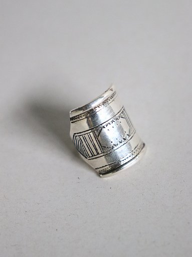 Touareg Silver Ring 12 / Silver (MENS & LADIES) - ALPOA