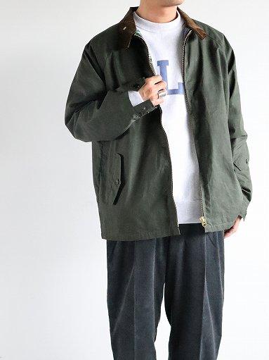 NECESSARY or UNNECESSARY (N.O.UN.) BARBER TOP / OLIVE