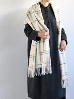 loomerLambs Wool Check Stole ڢ40%OFF 