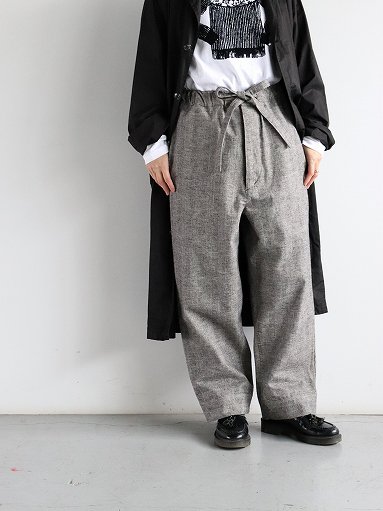 OLDMAN'S TAILOR　MORNING ROCKWELL PANTS / GLEN CHECK