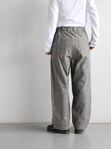 OLDMAN'S TAILOR　MORNING ROCKWELL PANTS / GLEN CHECK